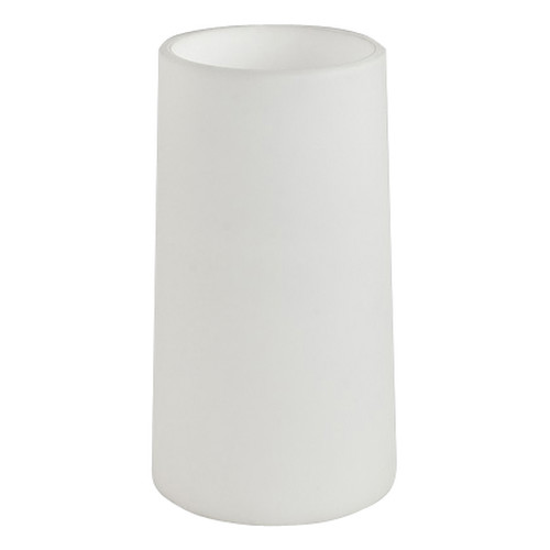 Cone 240 Glass Shade  (4083) White 245x140mm