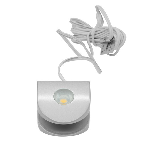 LED Shelf Clip Light Silver Warm White