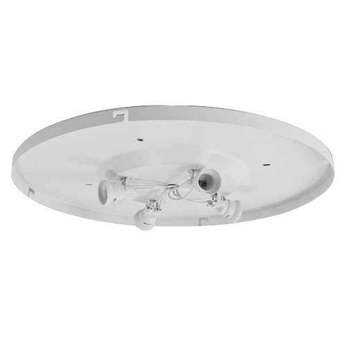 Bevel Four Way Ceiling Plate 4 x 60W White