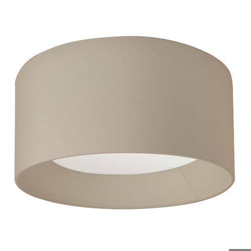 Bevel Round Ceiling Shade Fabric Oyster