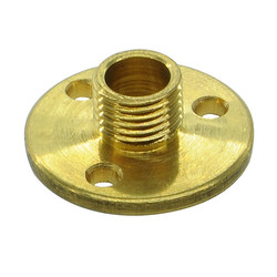 Flange Plate Brass 8mm
