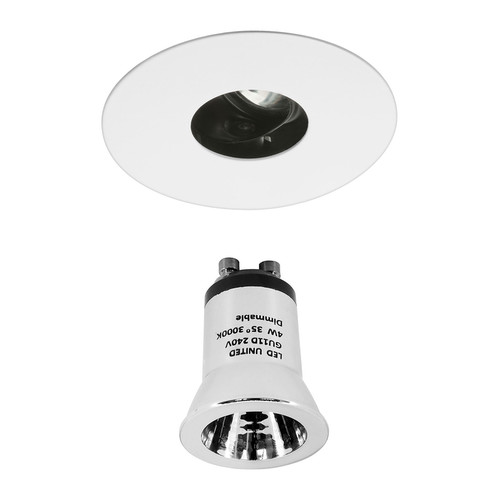 Invisible Adjustable Pinhole Round Downlight Reality LED Kit 4W (=35W) 3000K Warm White 35°