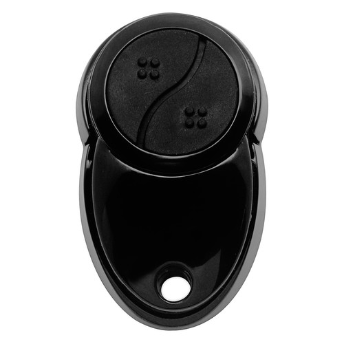 Wise Gloss Keyfob Remote 2 Channel Black