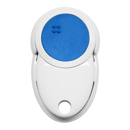 Wise Gloss Keyfob Remote 1 Channel White / Blue