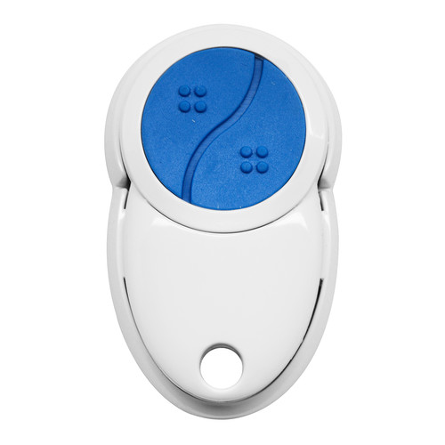 Wise Gloss Keyfob Remote 2 Channel White / Blue