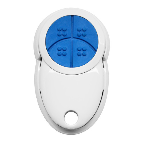 Wise Gloss Keyfob Remote 4 Channel White / Blue
