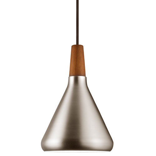 Nori 18 Pendant Light 60W Brushed Steel