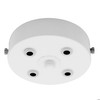 Four Way Ceiling Rose White 100mm