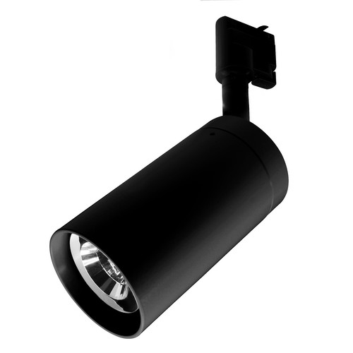 Tube Track Light Long GU10 Single Circuit 240V 35W Black
