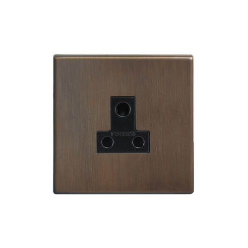 Morpheus Screwless Wall Socket 1 gang 5 amp unswitch socket outlet Chocolate Bronze