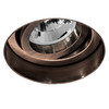 Trimless Round Fire Rated Adjustable GU10 240V Bronze 50W