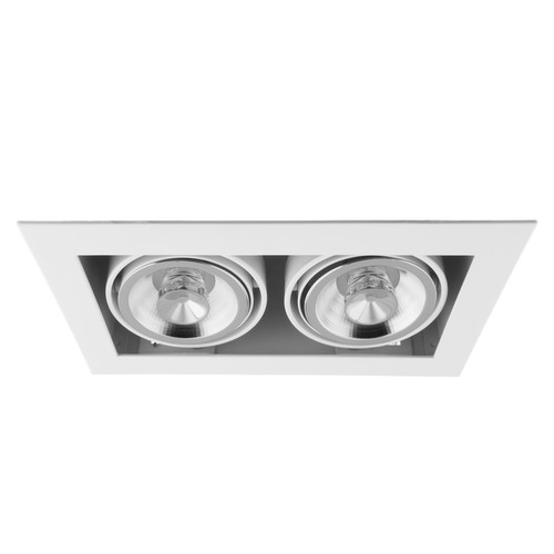 Double Downlight QR70 12V 2 x 50W White