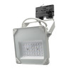 LED White High Brightness Three Circuit Track Floodlight 240V 10W 4000K Cool White