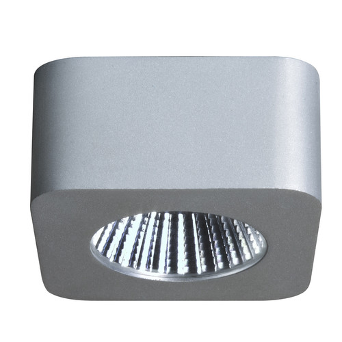 Samos Square LED Cabinet Light 240V 5W Silver