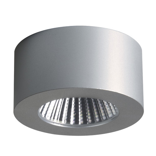 Samos Round LED Cabinet Light 240V 5W Silver