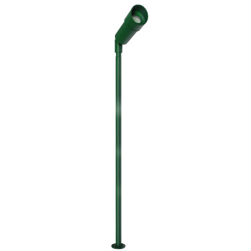 LED Hood Long Outdoor Garden Spike Green 12V 1W 4000K Cool White