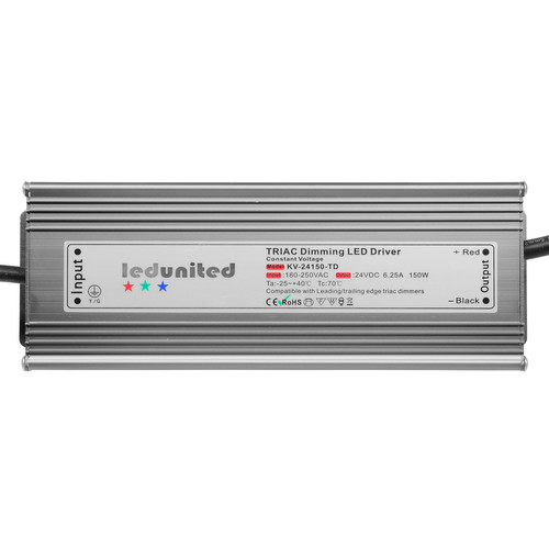 Triac LED Dimming Driver 150W 24V (Constant Voltage)