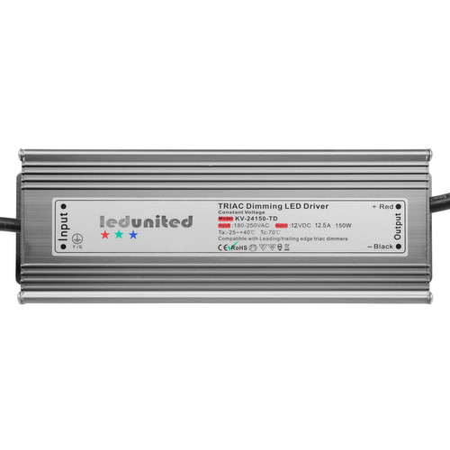 Triac LED Dimming Driver 150W 12V (Constant Voltage)