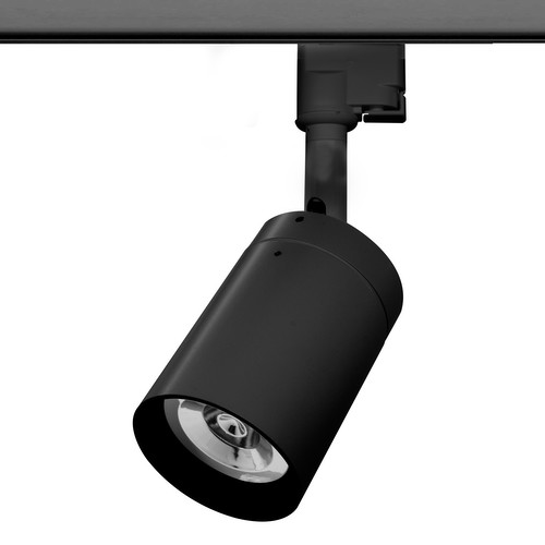 Tube Track Light Short GU10 Single Circuit 240V 35W Black