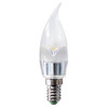 LED Bent tip Candle Lamp SES/E14 Switching 3W 2700K Warm White