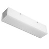 Strip White Glass Ceiling / Wall E14 240V Frosted Glass 2 x 40W