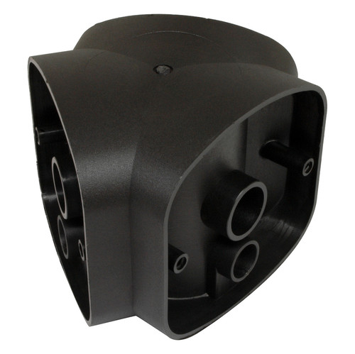 Globe Post Head Triple Arm Black