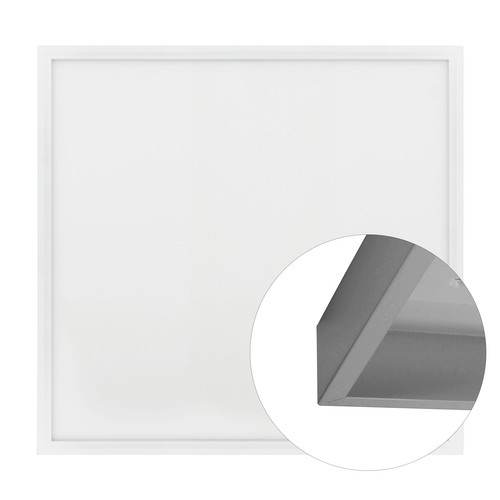 LED Panel 24V 600 x 600 mm Surface Silver Box Kit RGBW 3000K Warm White 36W
