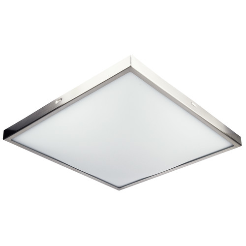 Slim Square ES 240V Nickel 2 x 60W
