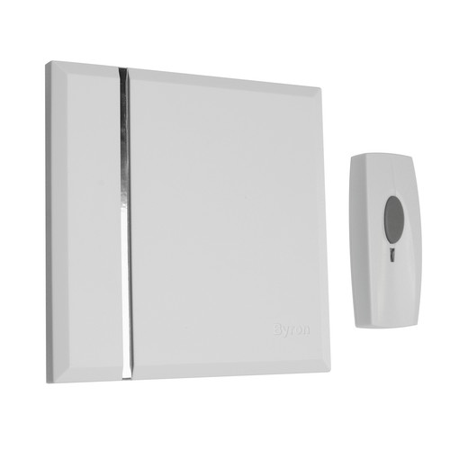 Wirefree Wall Mounted Doorchime White