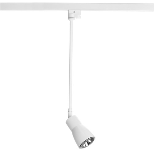Long Nose Single Circuit Track Light Short Arm PAR16 240V 50W White