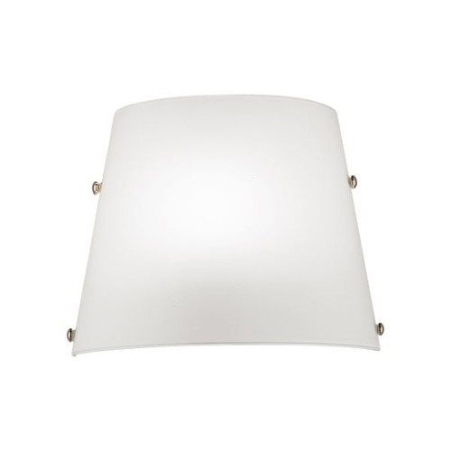 Beta Diffused Glass Wall Light 240V 150W White