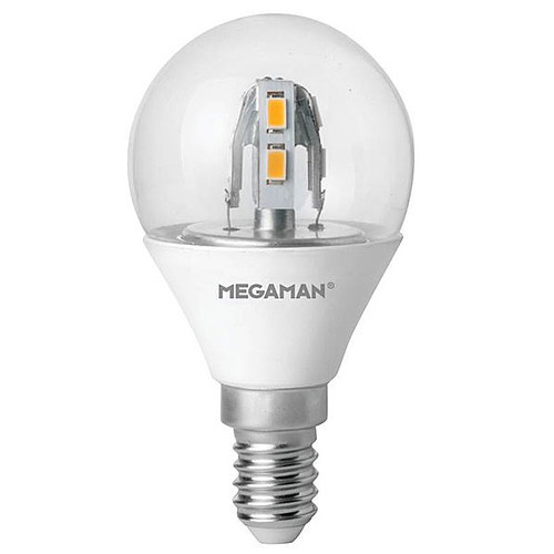 LED Golfball Lamp SES/E14 250lm Dimmable 3.5W 2800K Warm White