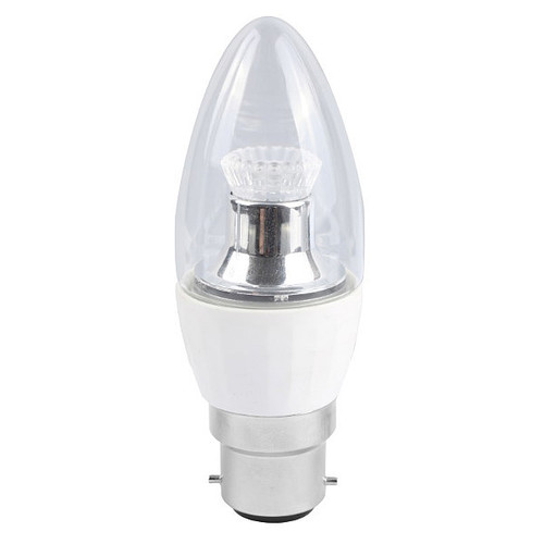 LED Candle Lamp BC / B22 250lm Dimmable 4W 4000K Cool White