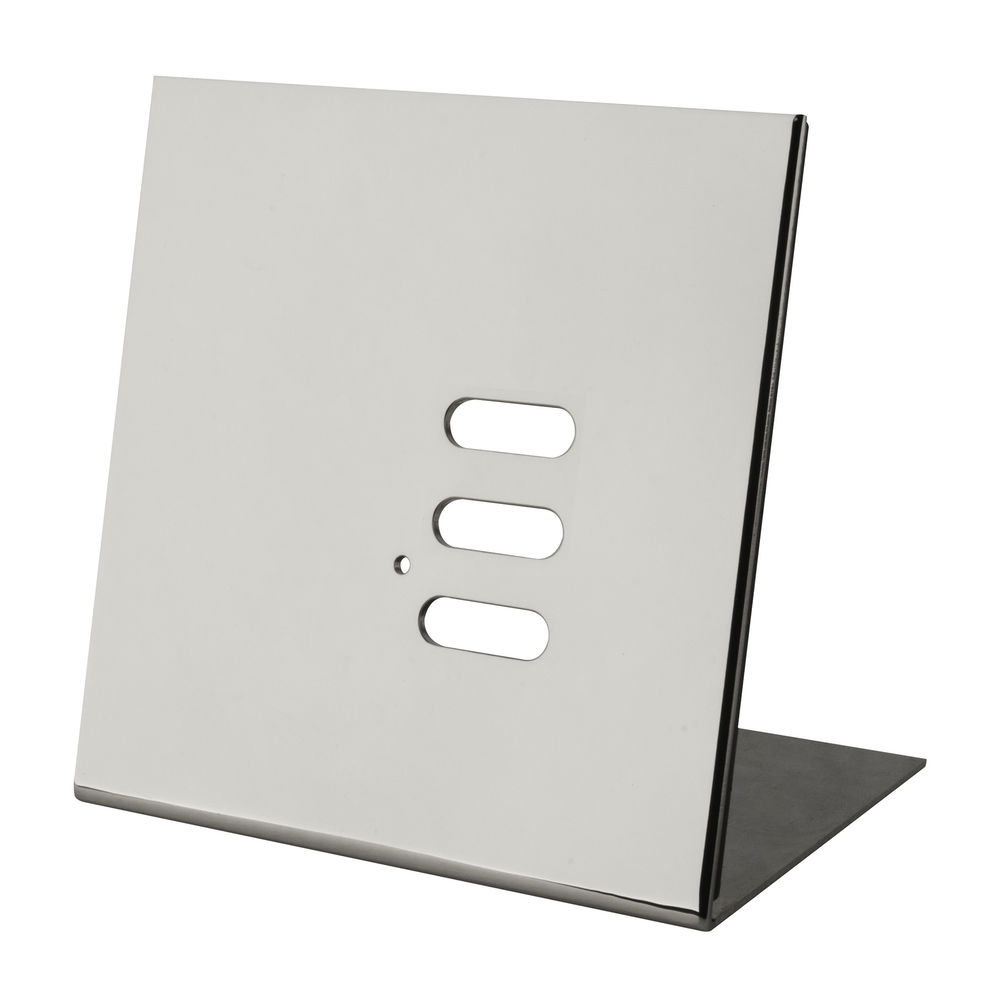 Wise Flip Intense/Fusion 3 Channel Free Standing Plate Polished Nickel