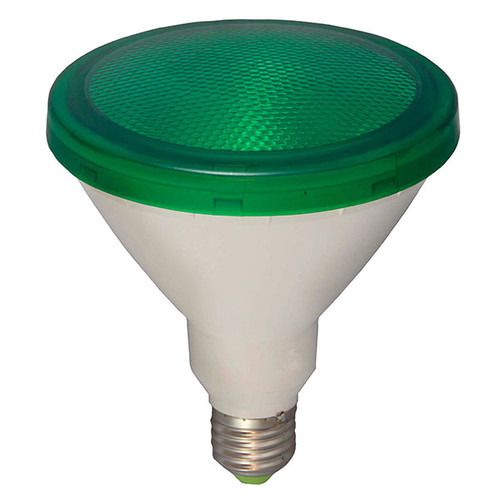 LED PAR38 External Lamp ES 1300lm Switching Lamp 15W (=120W) Green