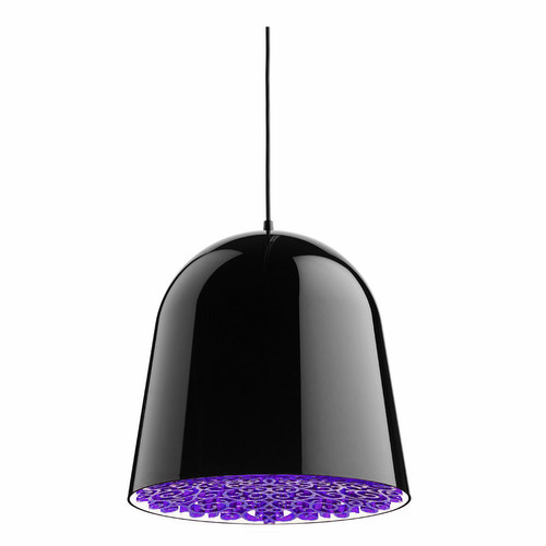 Can Can Pendant 105W Black / Violet
