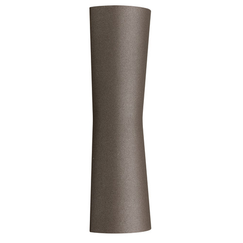 Clessidra Up & Down Outdoor Garden Wall Light 10W Bronze 40°