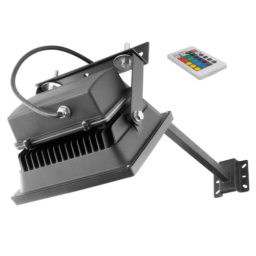 Black LED RGB Sign Light 240V 30W RGB