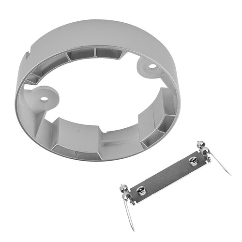 LED FLX Spot (Diva 2) Mounting Bracket and Clip Kit Plastic Silver