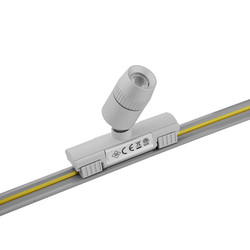 Mini LED Monorail Spotlight 3000K Warm White Silver