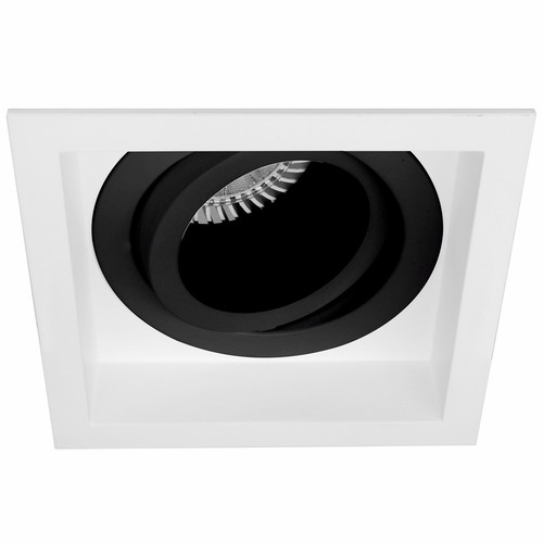 Rock 'n' Roll Square 50 GU10 240V 50W White / Black