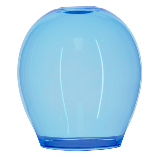 Polla Glass Pendant Shade 40W Baby Blue