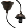 Dome Pendant Kit 3m Cable E14 / SES Antique Bronze