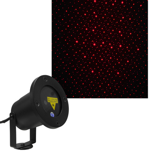 X Firefly Laser Garden Special Effect Spike Light Red 12V
