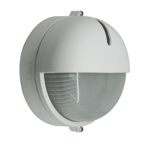Round Cup Bulkhead Exterior Light White 60W