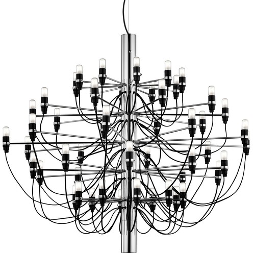 2097/50  Chandelier Pendant Light 50 x 15W Chrome