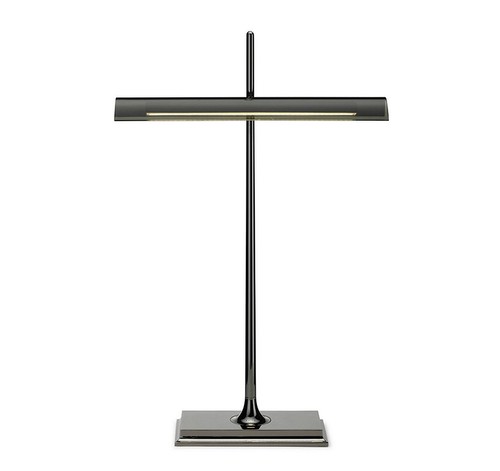 Goldman Table Lamp 8W Nickel / Smoke