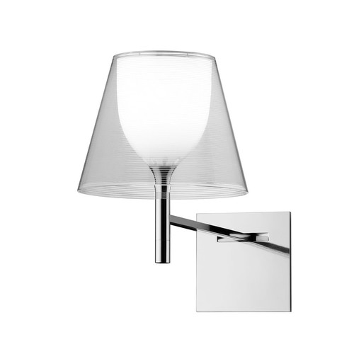 KTribe Wall Light 70W Transparent / Chrome