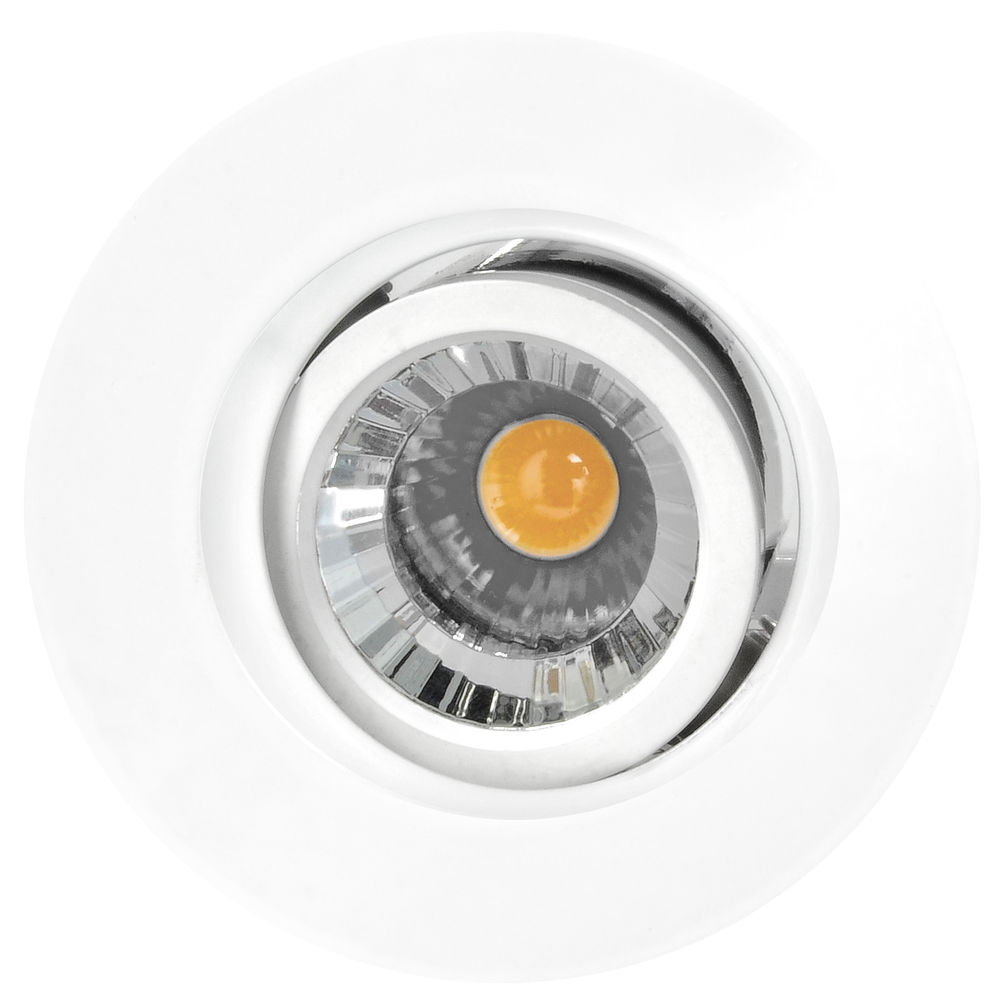 Blaze Fire Rated Adjustable LED Downlight Warm White (3000K) 7W (=75W) White — view 4