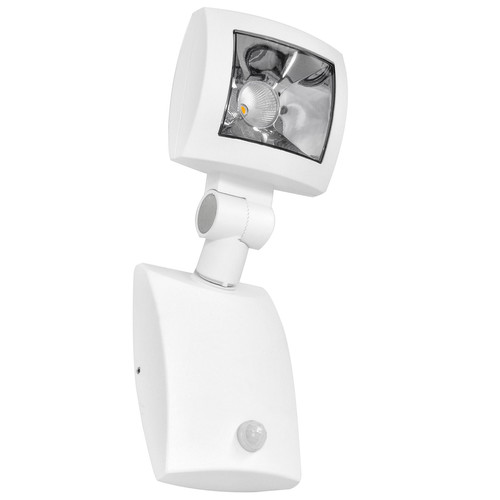 LED Outdoor Garden Flood PIR Small 5W White 3000K Warm White